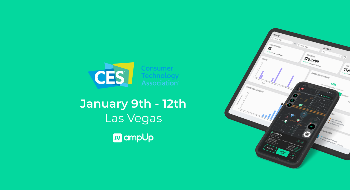 Join AmpUp at CES 2024 Revolutionizing EV Charging